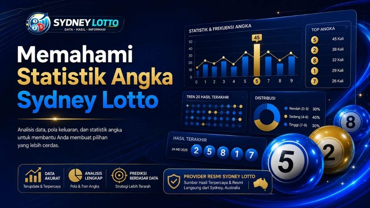 Memahami Statistik Angka Sydney Lotto